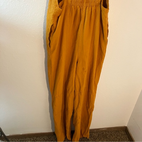Urban Outfitters Orange Hayley Backless Overalls - Picture 7 of 12